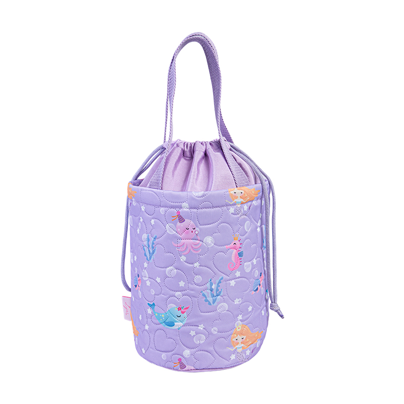 LJ25-CB003 Túi đựng cơm trưa hình trụ dung tích lớn